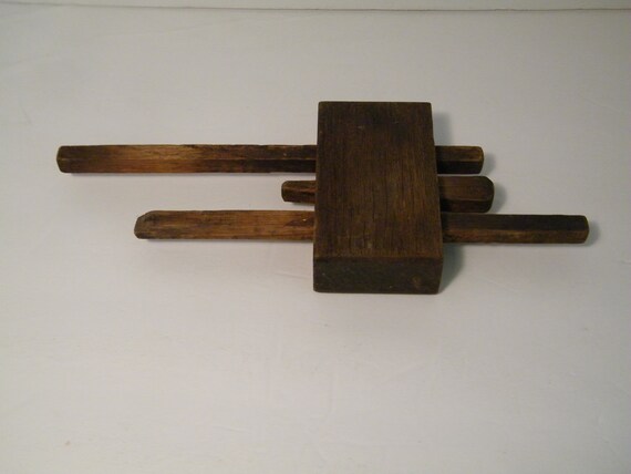 Antique Double Scribe Marking Tool Handmade Carpenter Joiner