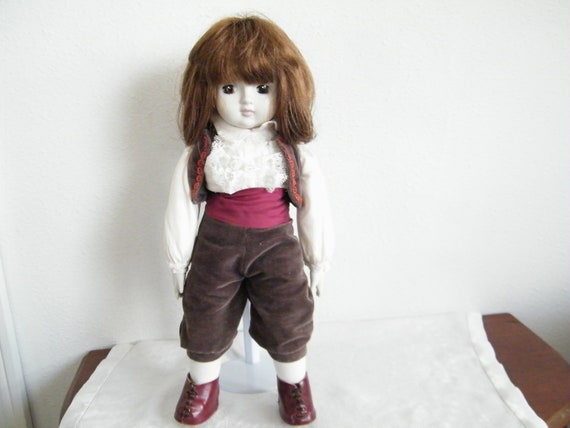 Porcelain Doll by Monsier Giraud for Kelvin Treasure Dolls Porcelain Doll by Monsier Giraud for Kelvin Treasure Dolls