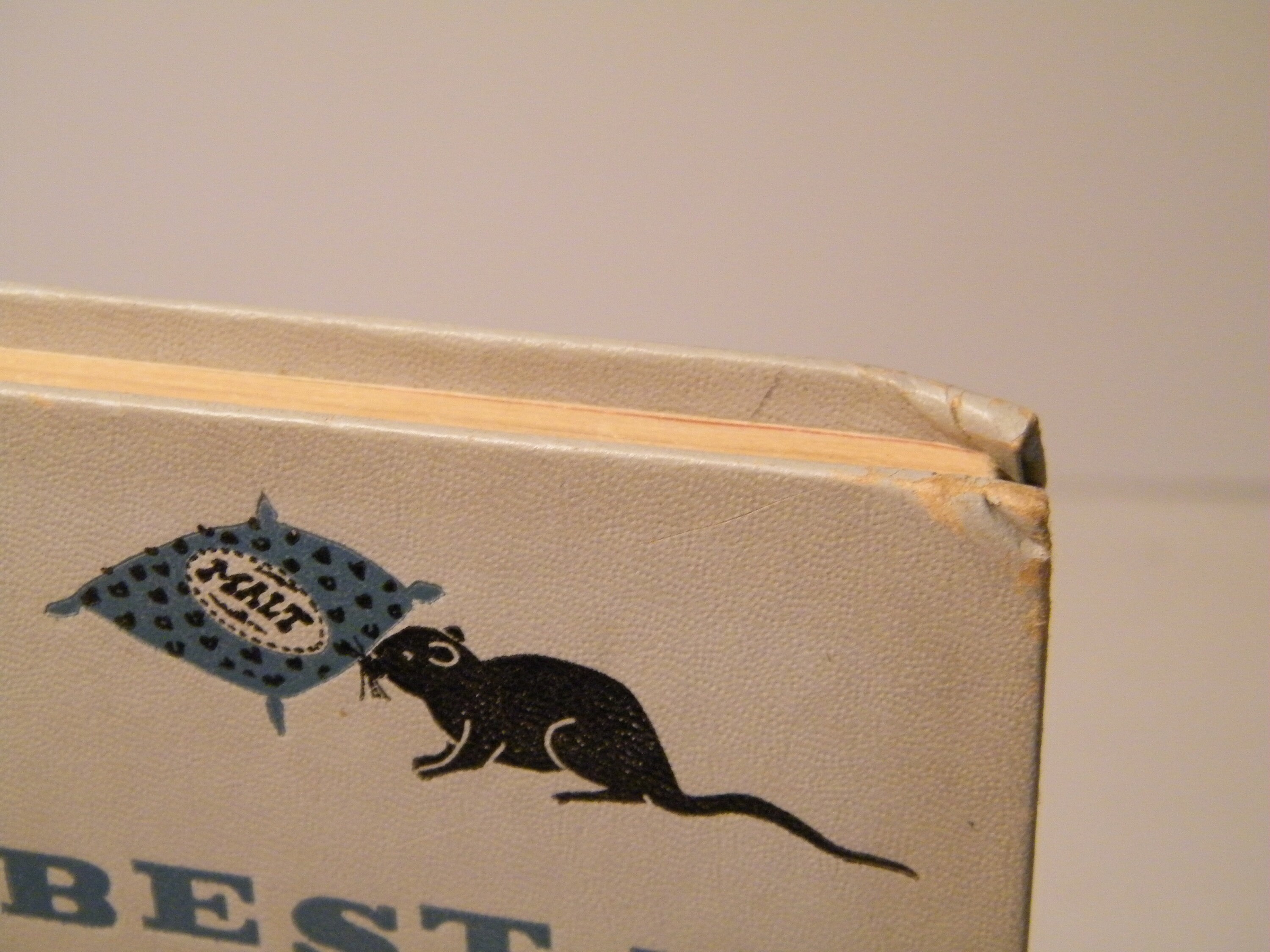 1958 Best in Childrens Book, Vintage Hardcover Story Book With 10