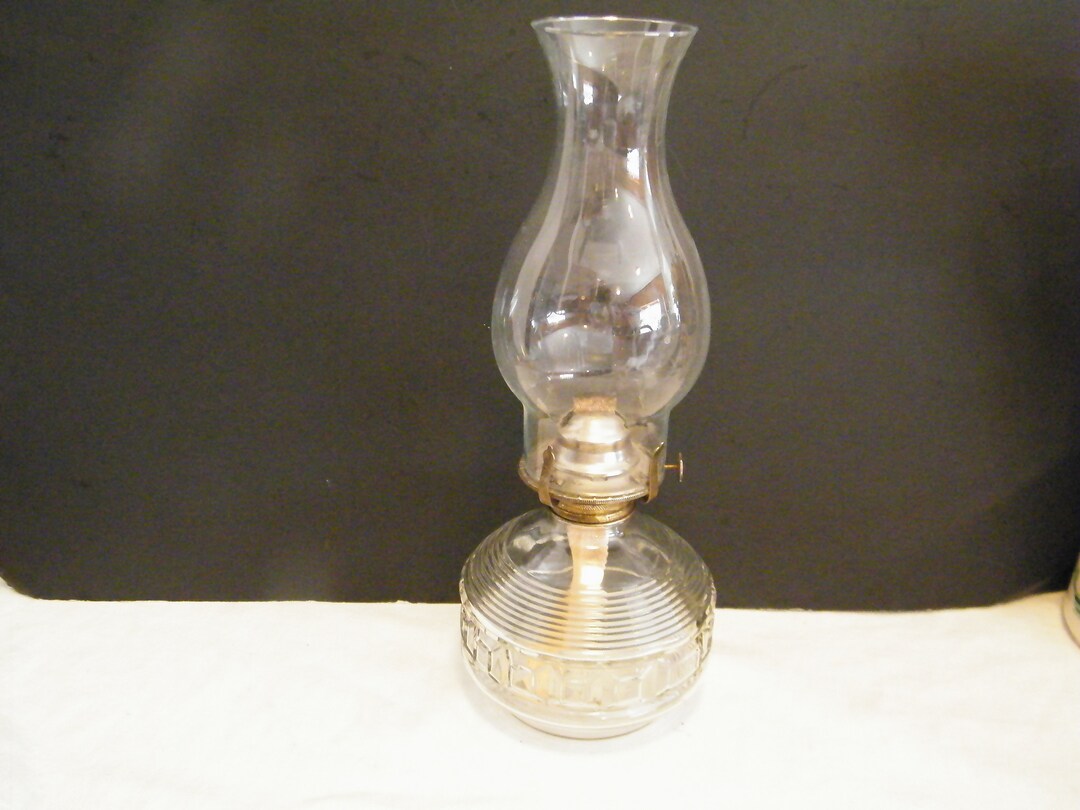 Oil Lamp Mismatched Aladin and Kaaden Vintage Kaaden Glass Etsy