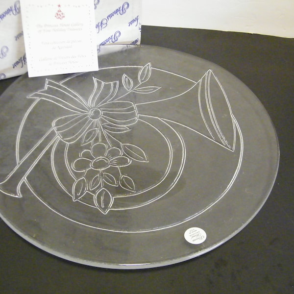 Princess House Cake Plate Etsy