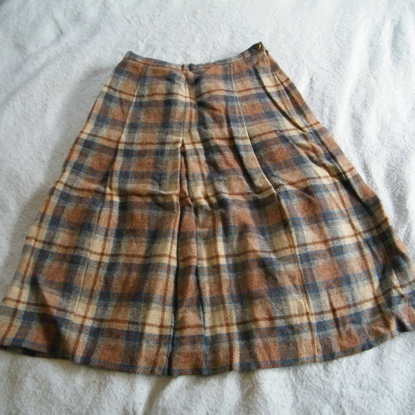 Tartan Skirt - Etsy