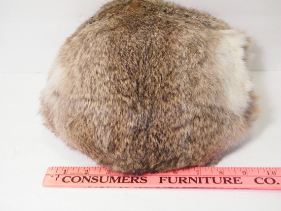Vintage Rabbit Fur Ladies Muffler handmade soft r… - image 4