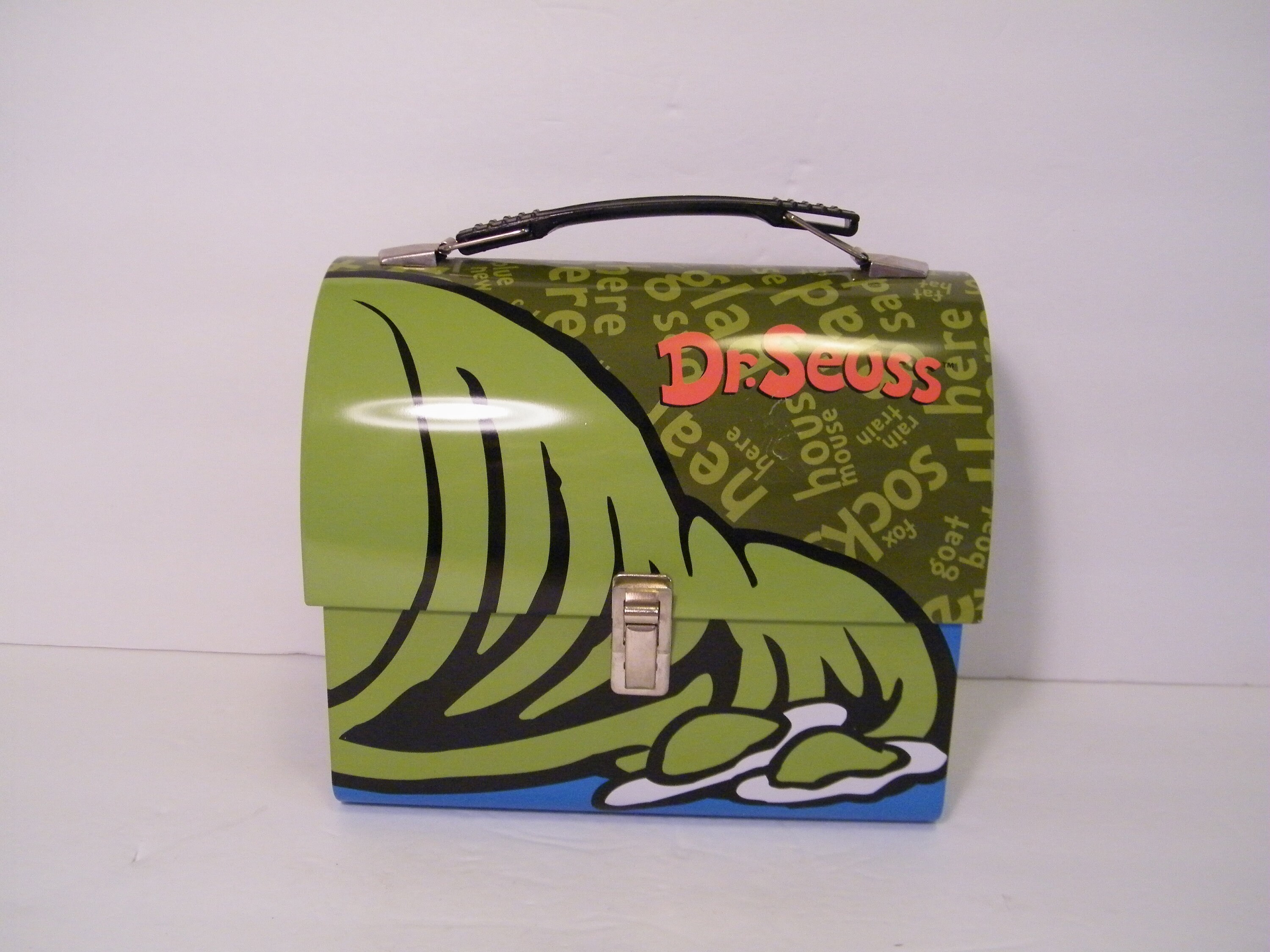 Dr. Seuss How The Grinch Stole Christmas Collectible Metal Tin Lunchbox for  sale online