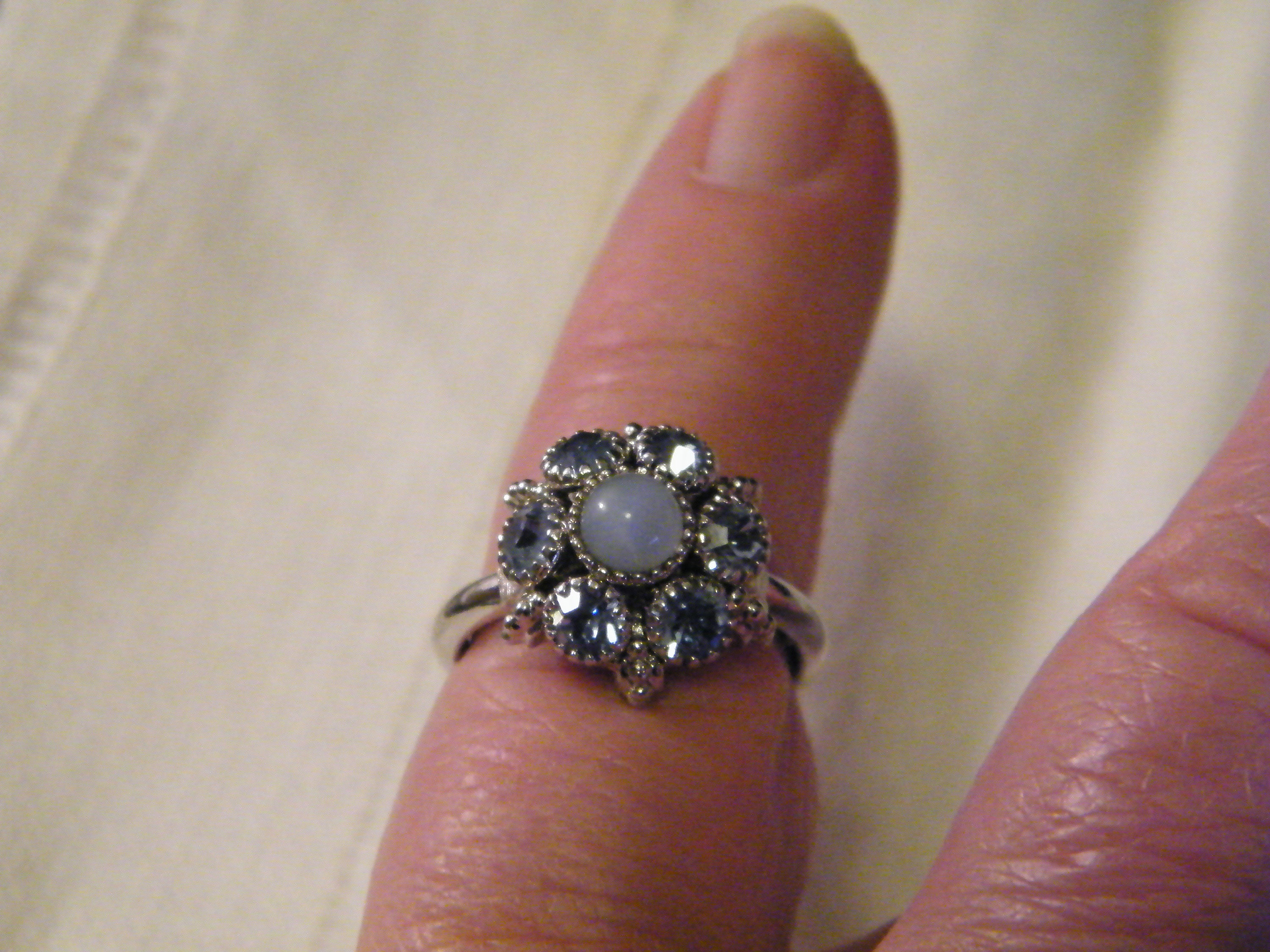 Vintage Avon Moon Magic Necklace and Ring Set Ring size 6 to Etsy