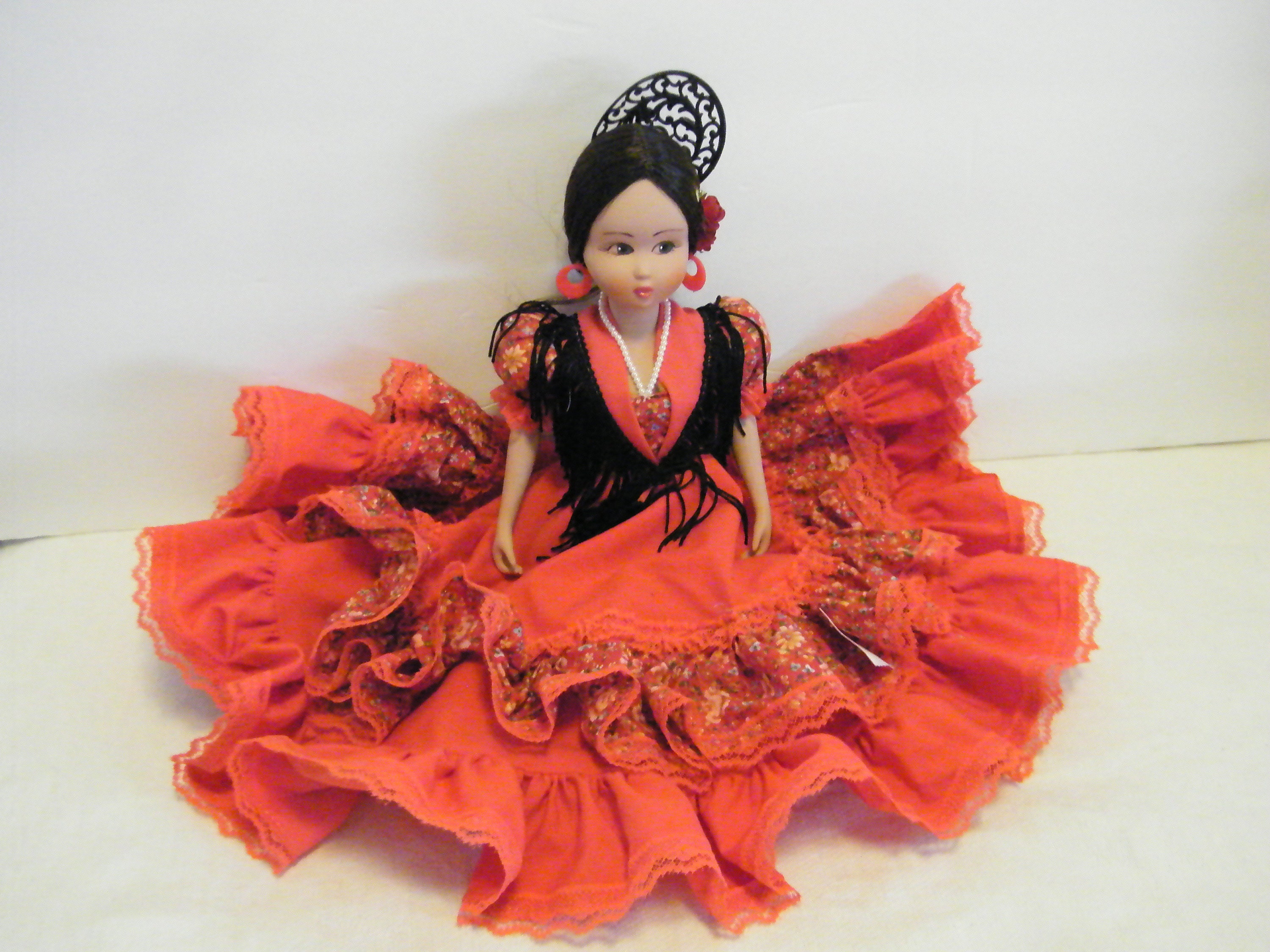 フラメンコ ファルダ ルナーレス水玉 Made in Spain フラメンコ ファルダ ルナーレス水玉 Made in Spain