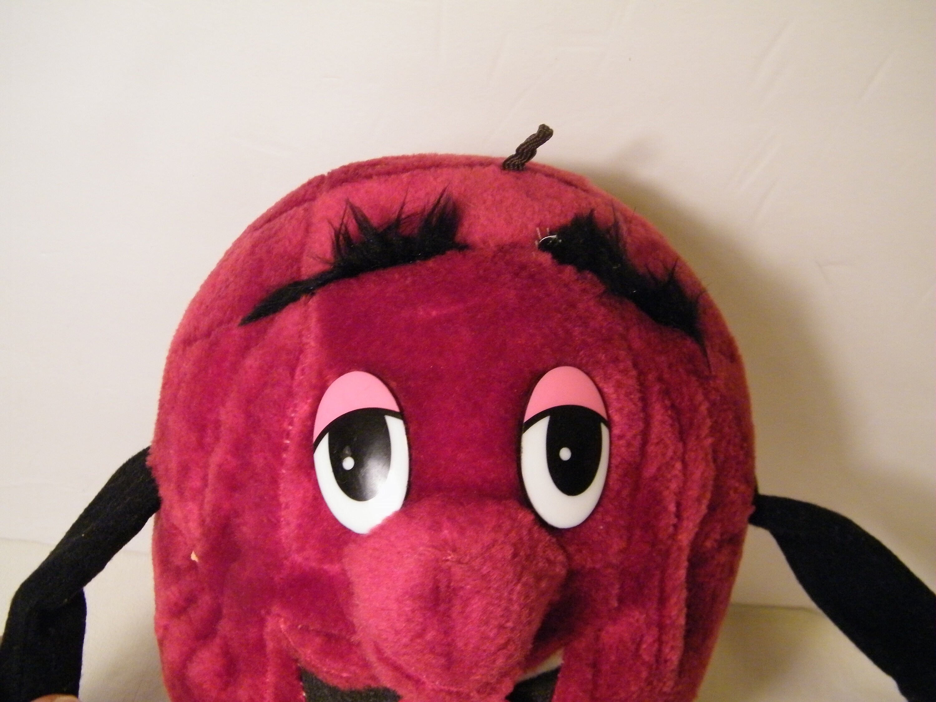 California Raisin Plush With Bendable Arms and Legs, Vintage