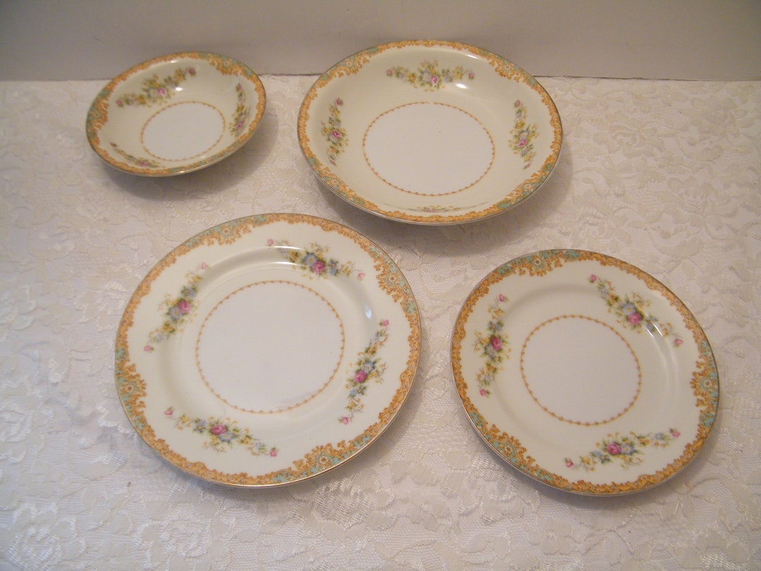 プレート　皿　5枚　Made in Occupied Japan KANZW プレート 皿 5枚 Made in Occupied Japan KANZW プレート 皿 5枚