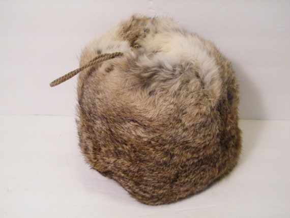 Vintage Rabbit Fur Ladies Muffler handmade soft r… - image 5