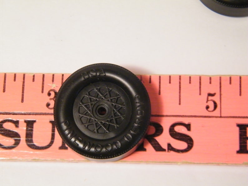BSA Pinewood Derby Wheels for Car Vintage Set of 4 Etsy