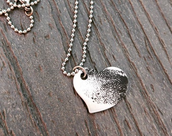 Fingerprint Necklace Fingerprint 