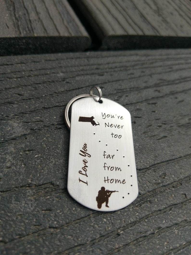Boot Camp Graduation Gift Military Keychain PCS Gift - Etsy