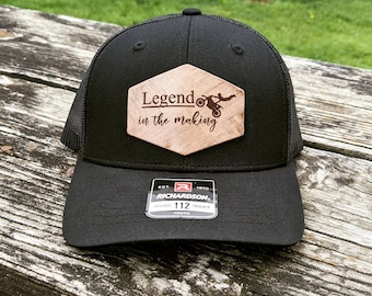 Custom Youth Hat, Richardson Hat, Youth Personalized Hat, Dirtbike Hat, Kid Trucker Hat, Snap back Hat, Hunting Hat, Fishing Hat Gift
