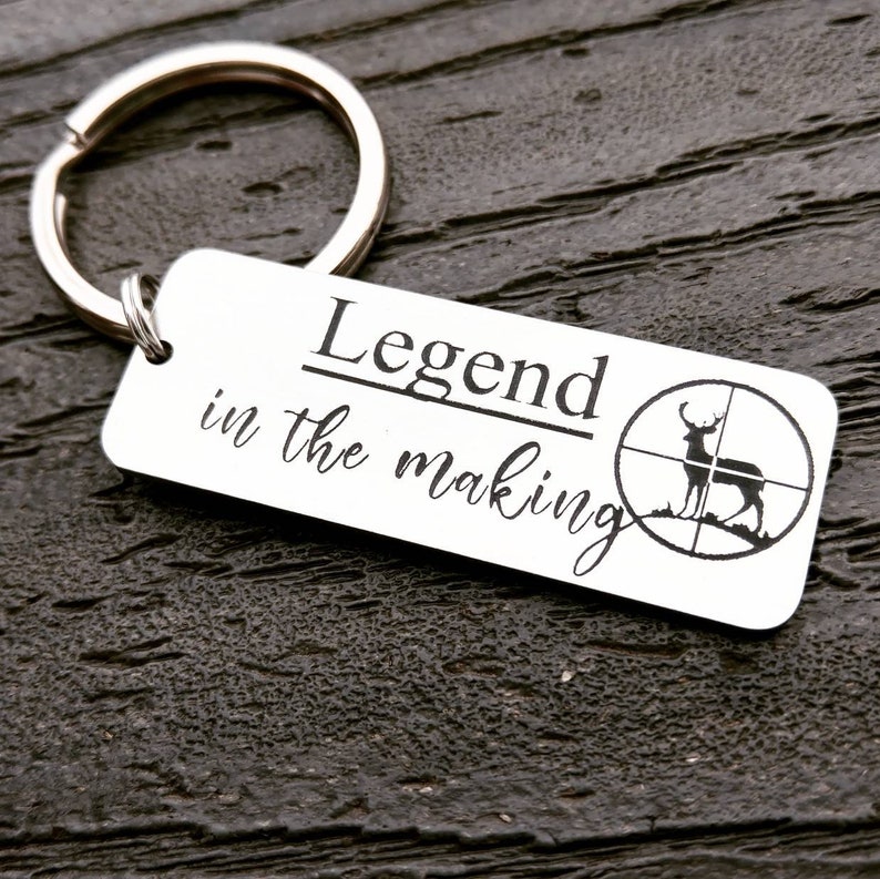Hunting Gift Hunting Keychain Deer Hunter Hunter Gift Etsy