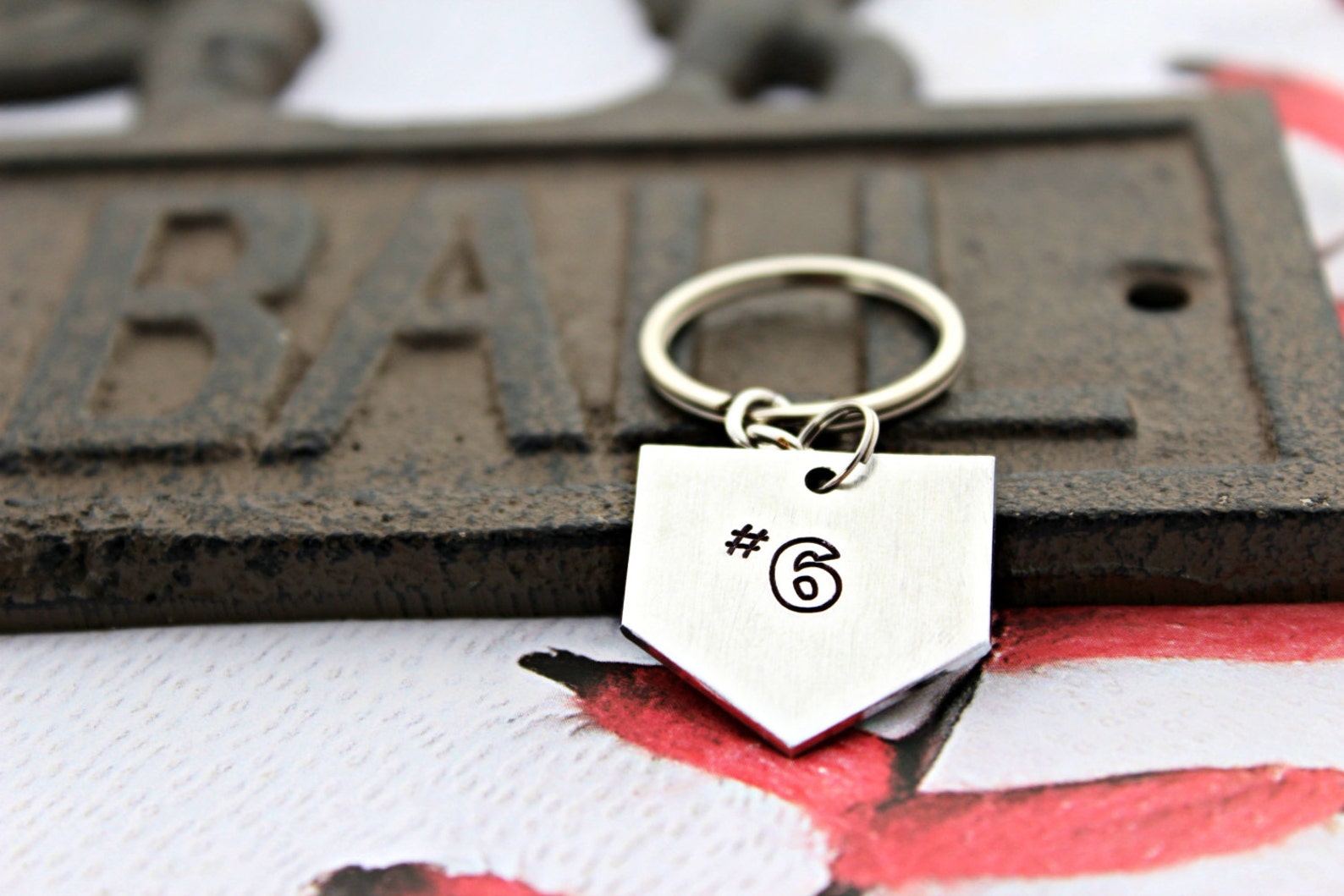 Baseball Keychain Baseball Mom Softball Keychain All Etsy