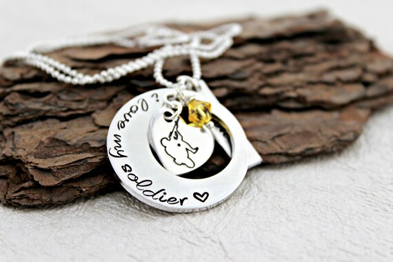 Army necklace for girlfriend deals