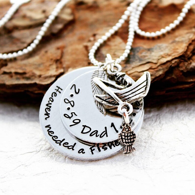 Memorial Jewelry Dad Memorial Heaven Needed a Dad Etsy