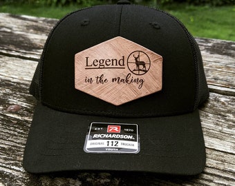 Custom Youth Hat - Richardson Hat - Youth Personalized Hat - Hunting Hat - Kid Hat - Snap back Hat - Hunter Hat - Fishing Hat Gift