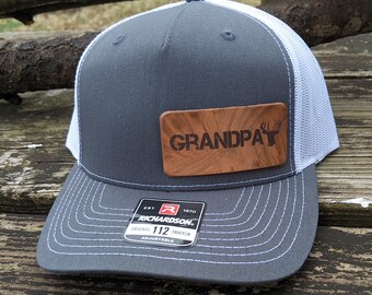 Grandpa Hat - Hunting Hat - Pawpaw Hat - Papa Hat - Papaw Hat - Custom Hat - Father's Day Gift - Hunting Gift- Dad Hat - Deer Hat