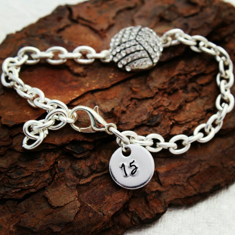 Volleyball Bracelet Volleyball Jewelry Player Bracelet Etsy