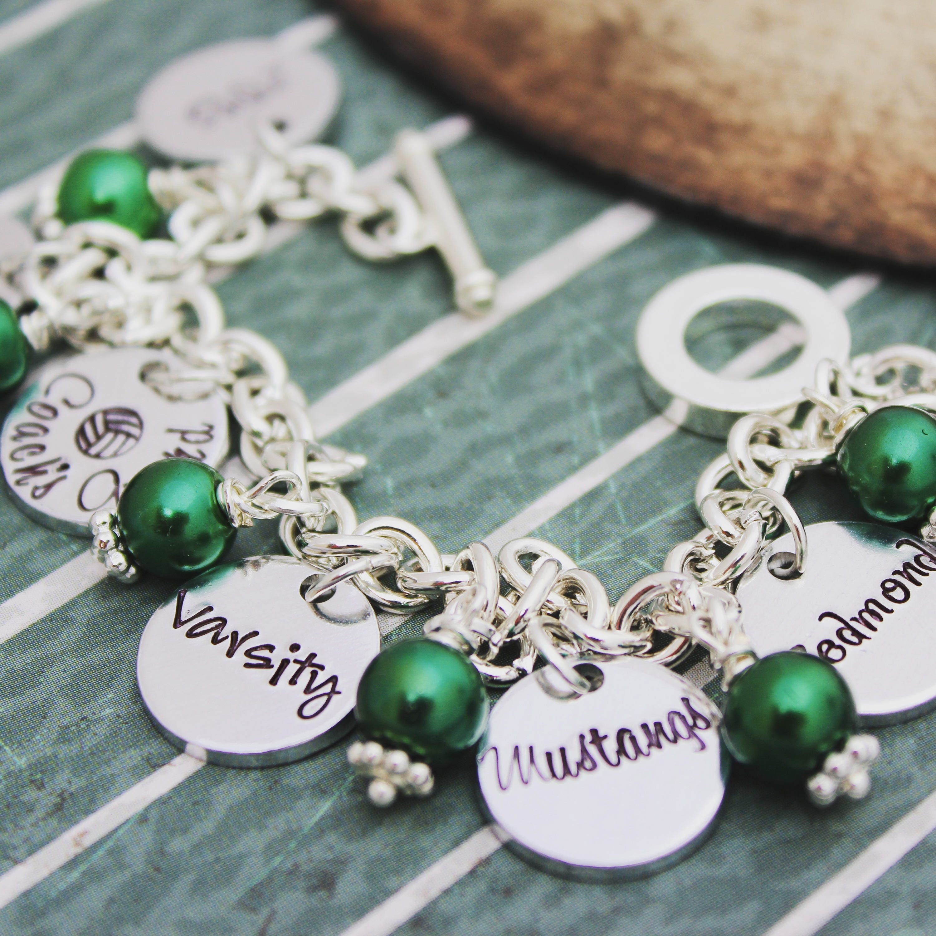 Volleyball Bracelet Volleyball Jewelry Volleyball Mom Etsy