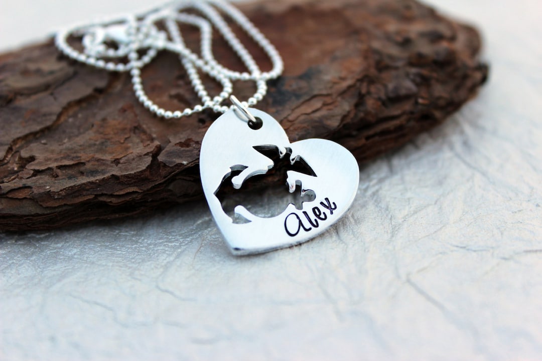 Marine Wife Necklace Marine Corps Necklace Marine Girlfriend Marine Mom ...