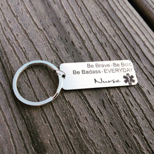FUSTMW Nurse Gift Nurse Keychain RN Charm Nursing Graduation
