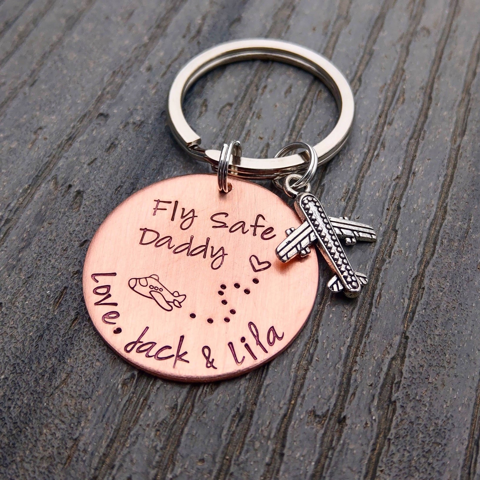 travel safe keychain