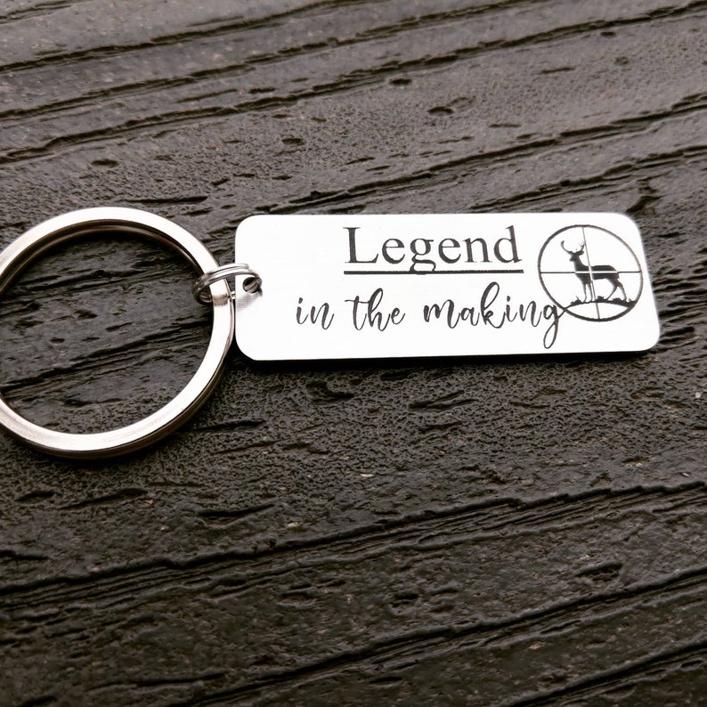 Hunting Gift Hunting Keychain Deer Hunter Hunter Gift Etsy