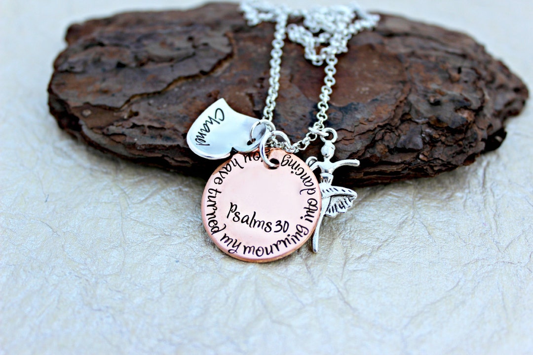 Dance Teacher Necklace Bible Verse Jewelry Christian Dance - Etsy