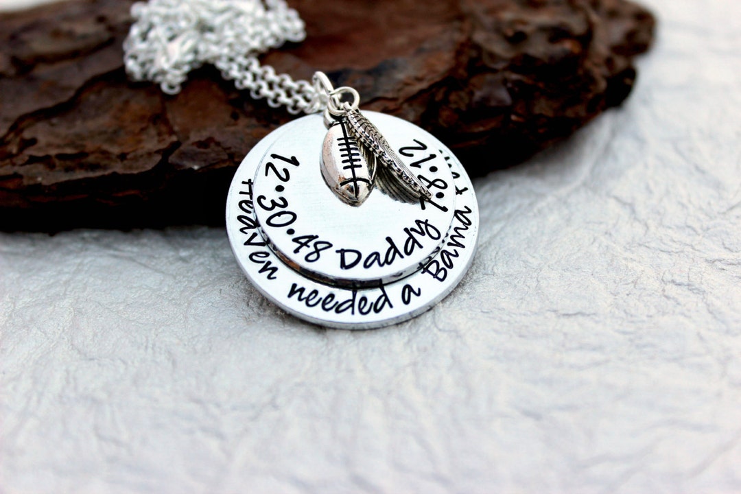 Memorial Jewelry Dad Memorial Heaven Needed a Dad Remembrance