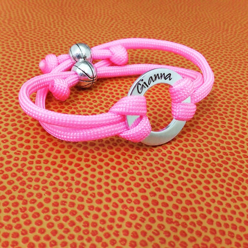 Sports Paracord Bracelet Soccer Bracelet Youth Softball Etsy