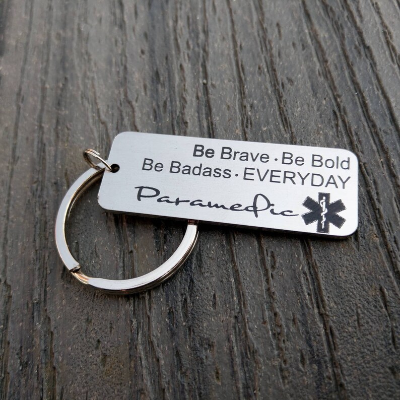 Paramedic Keychain EMT Keychain Paramedic Gift EMT Gift Etsy
