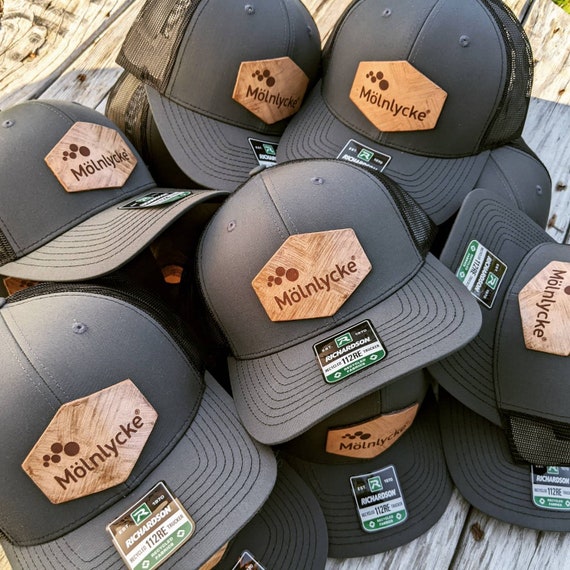 Custom Hat Richardson Hat Personalized Hat Business Trip Hat Boss Gift Your  Logo Trucker Hat Logo Hat Your Company Hat 
