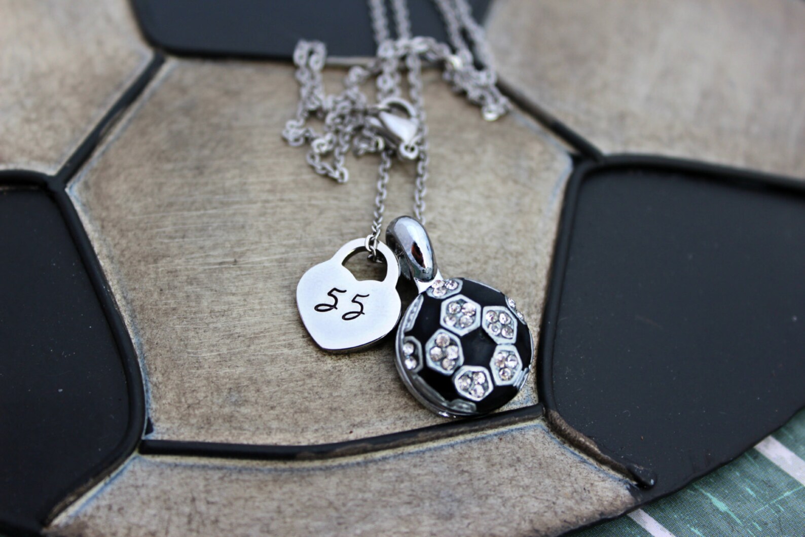Soccer Mom Necklace Soccer Girlfriend Jewelry Soccer Etsy