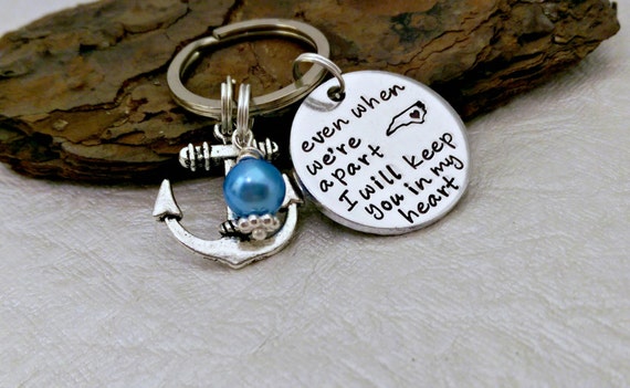 Moving Away Gift Best Friend Moving Keychain Moving Gift