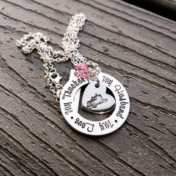 Love my shop wife necklace