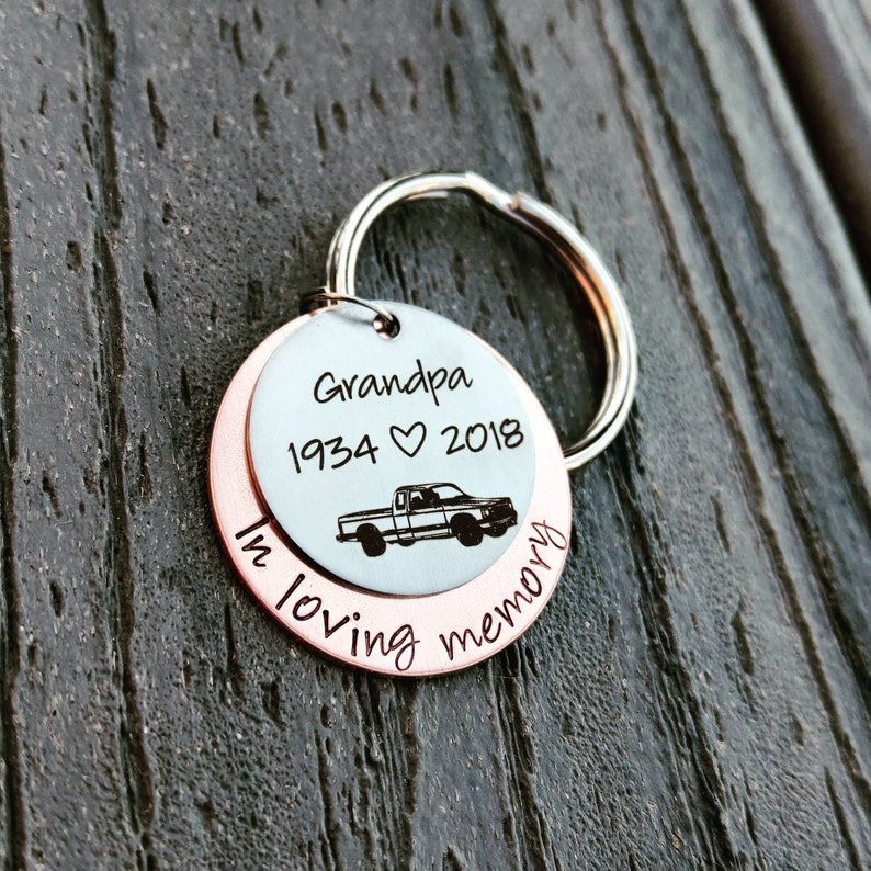Tow Truck Driver Memorial Keychain Memorial Keychain Etsy