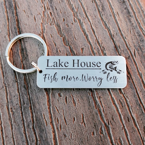 Lake house keychain clearance