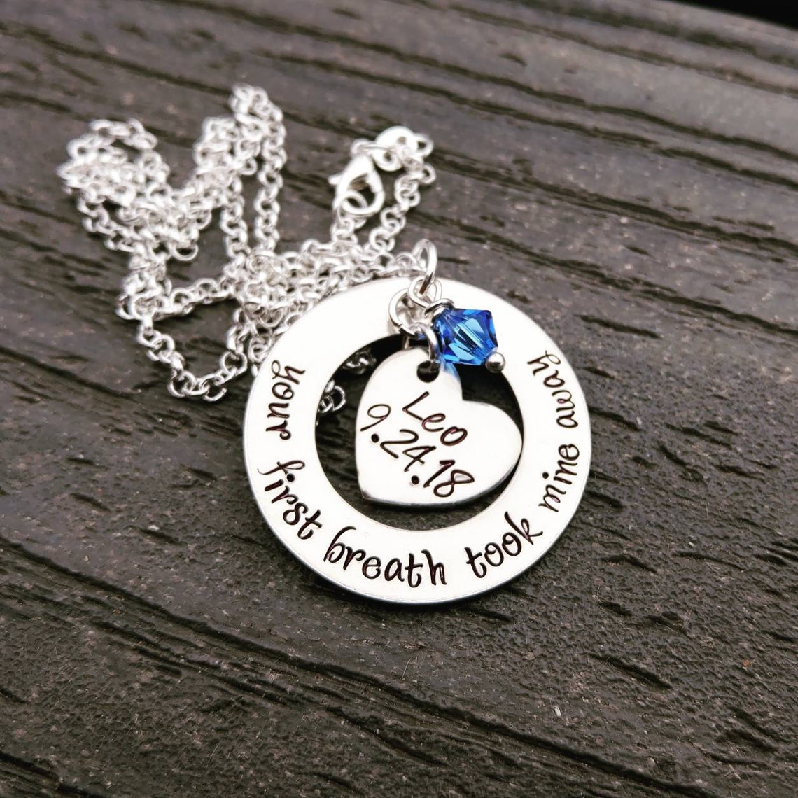 Personalized Mom Necklace Mommy Jewelry Mother's Day Etsy