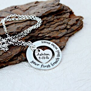 Personalized Mom Necklace Mommy Jewelry Mother's Day Gift New Mom Jewelry Mama Necklace Kids Names Necklace Gift for Her Mom image 3