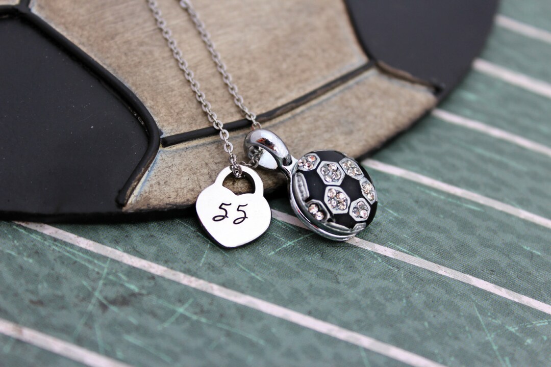 Soccer Mom Necklace Soccer Girlfriend Jewelry Soccer Etsy
