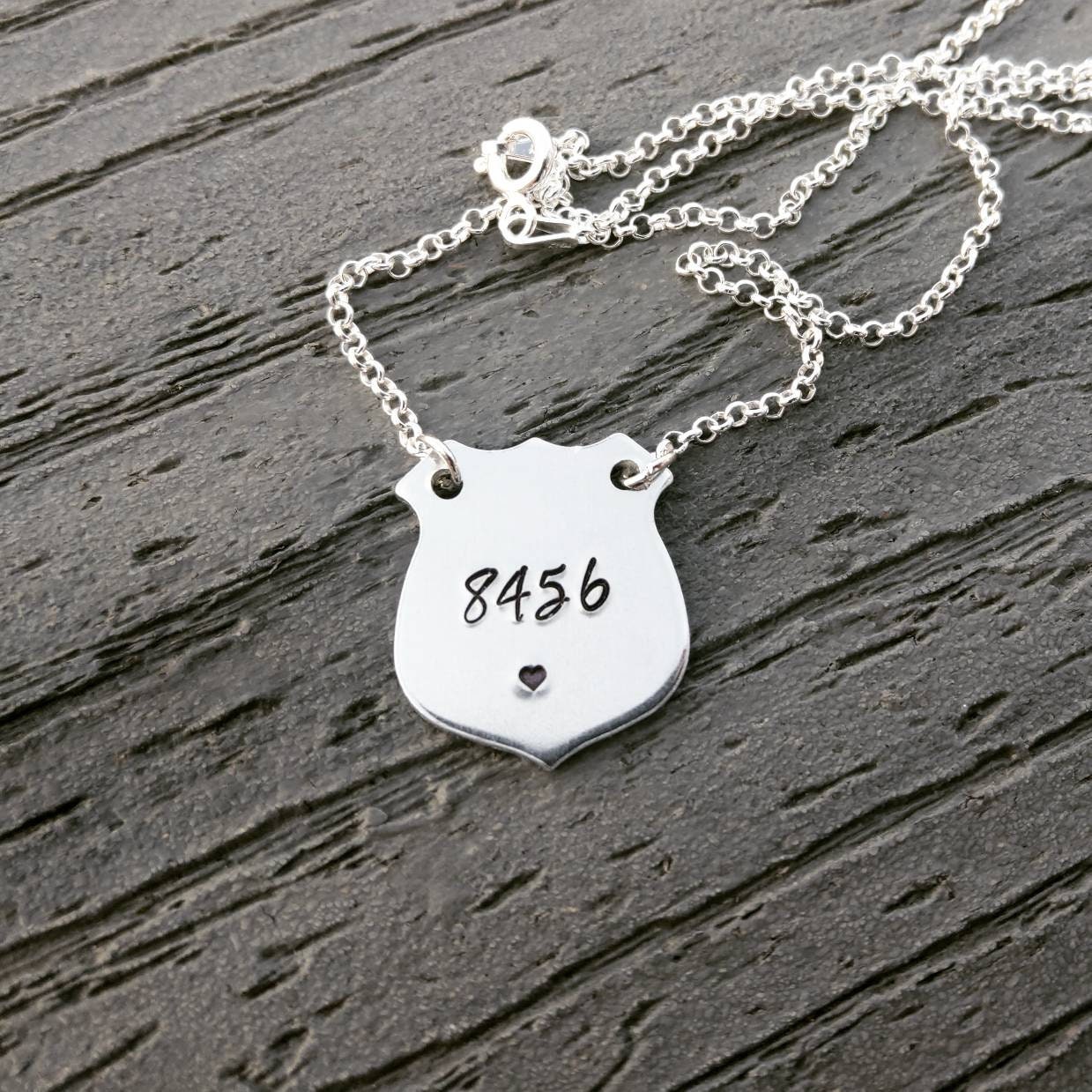 Police Wife Necklace Police Daughter 