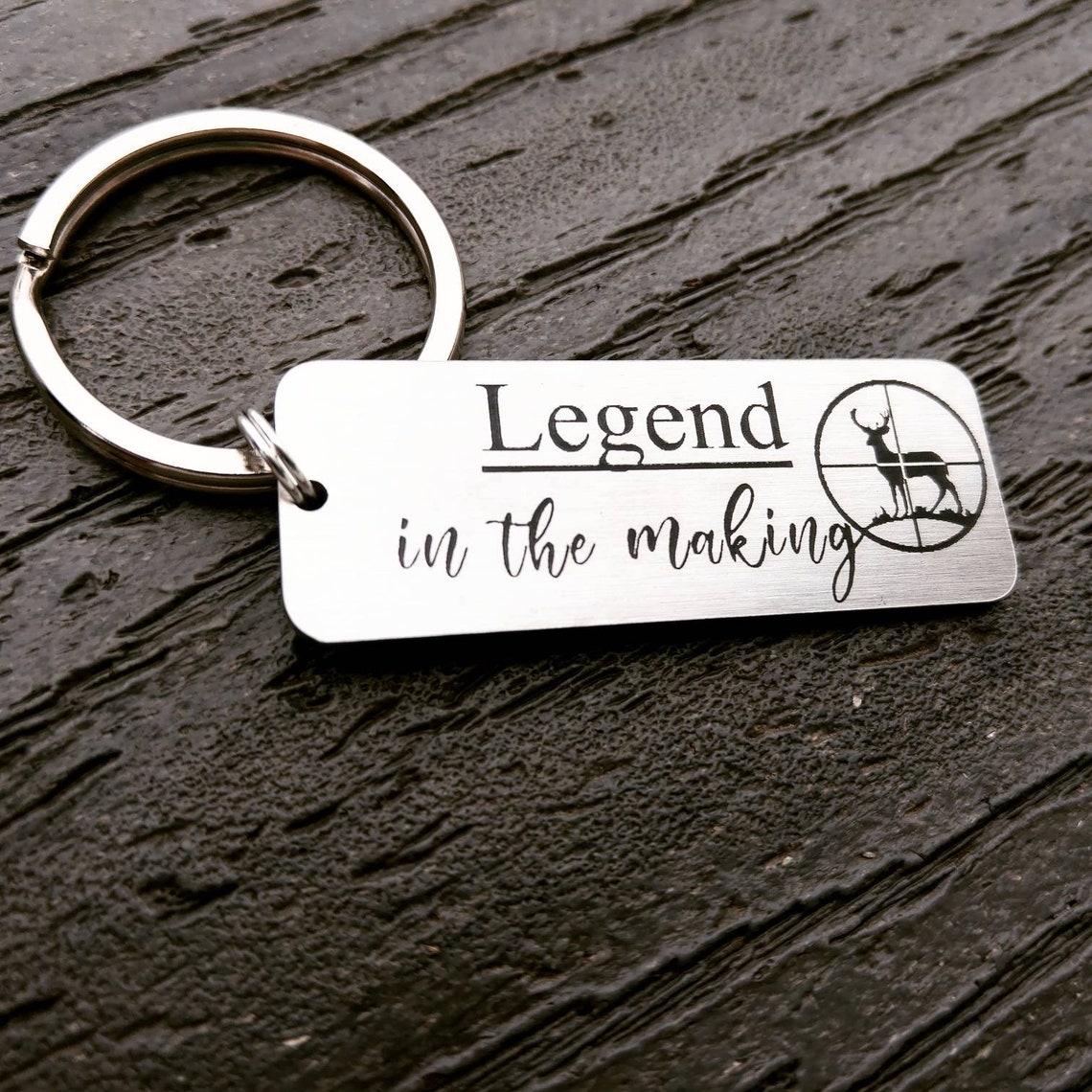 Hunting Gift Hunting Keychain Deer Hunter Hunter Gift Etsy