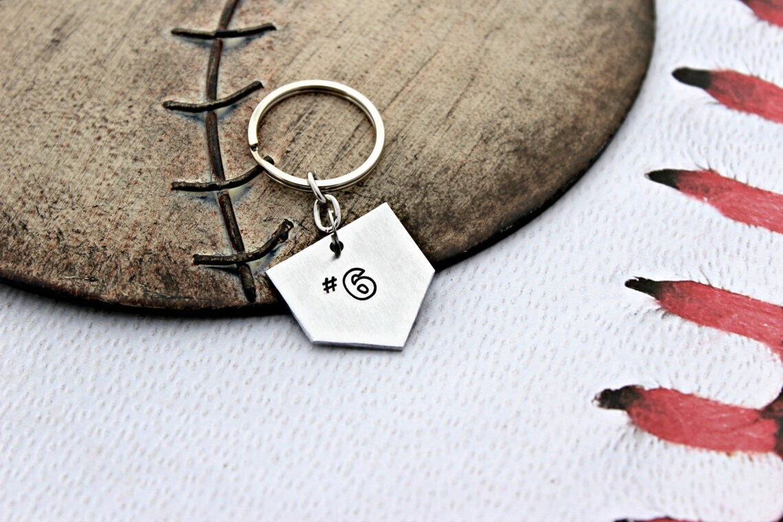 Baseball Keychain Baseball Mom Softball Keychain All Etsy