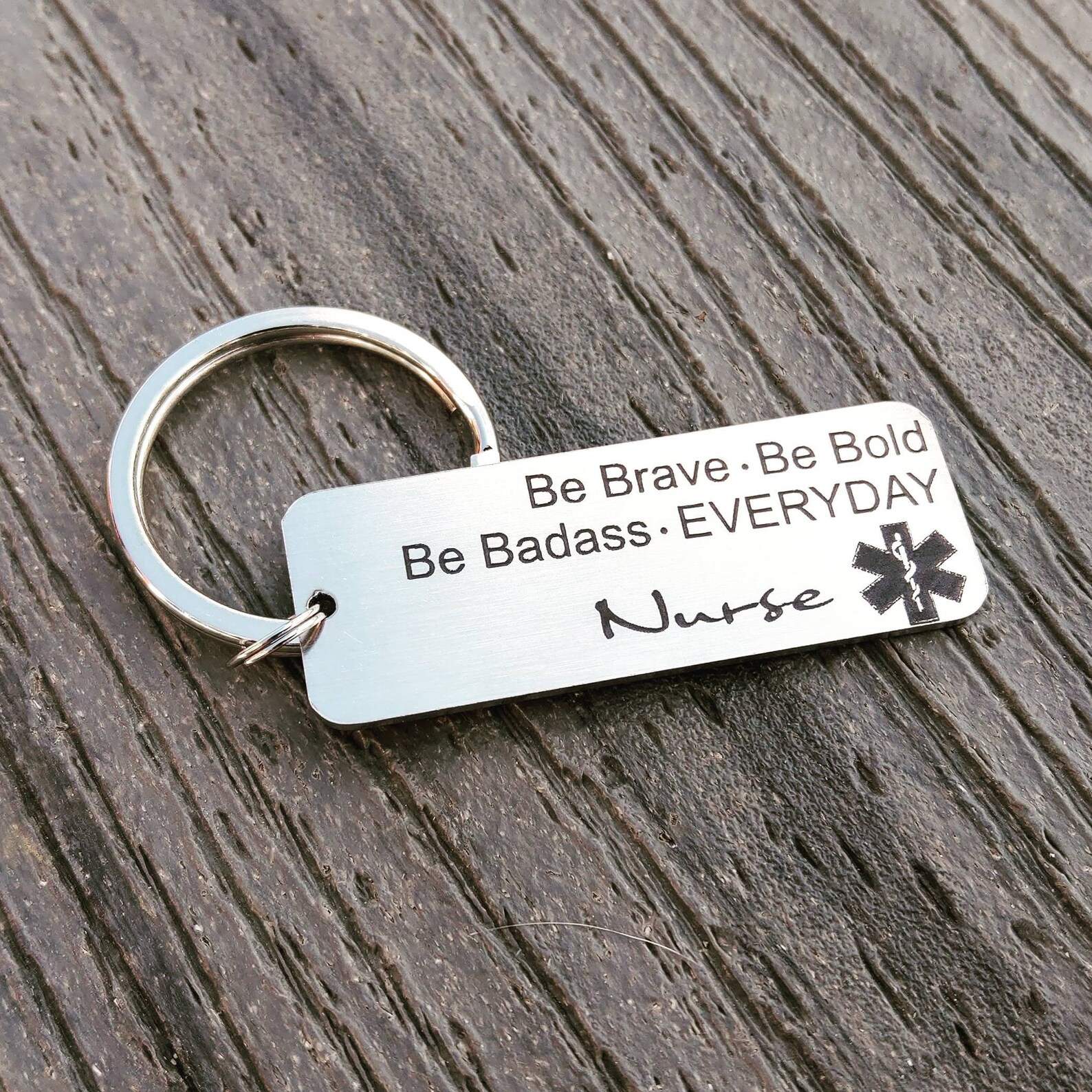 Nurse Keychain - RN Keychain - Nurse Gift - RN Gift - Nursing Student ...