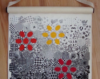 27" C See's Quilt Scroll™ - przenośna ściana/mata do patchworku i aplikacji, do przechowywania i transportu