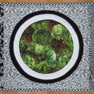 Black & White and Food All Over quilt pattern image 4