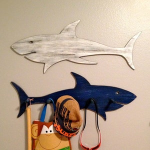SHARK Shape Cutout Unfinished Wooden Craft Shape, Do It Yourself, Jaws Shape, Swimming Hunting Ocean Shark, Bull Shark, Great White Cutout
