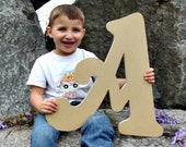Wooden Custom Letters, Unfinished Wall Decor, Paintable Wood Craft Beltorian A, Craft Letter, Full Alphabet Available, Art and Decor Letter